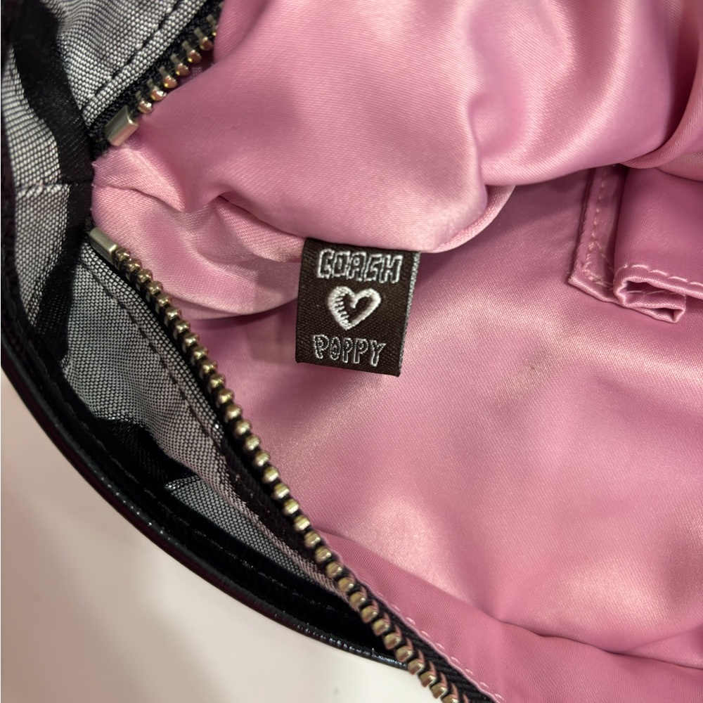 Coach Poppy Lurex Rocker Tote - Picture 14 of 17